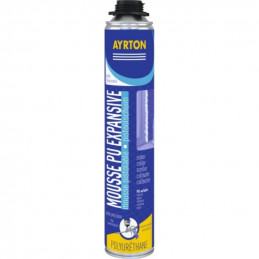 Lot de 24 flacons de 750 ml de mousse expansive monocomposant à base de  polyuréthane pour pistolet à mousse : : High-Tech