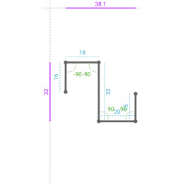 ACIER Brut, 20/10, Dev. 87,...
