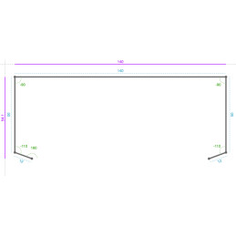 ALUMINIUM Prélaqué Ral 7016...