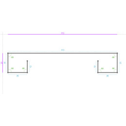 Inox Brossé G220 304L,...