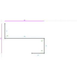 ALUMINIUM Brut, 40/10, Dev....