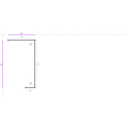 ALUMINIUM Brut, 15/10, Dev....