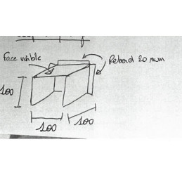 ALUMINIUM Prélaqué Ral 9010...