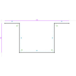 ALUMINIUM Brut, 15/10, Dev....