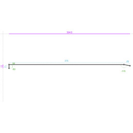 Inox SQUARES - 304L, 10/10,...