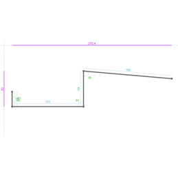 GALVA, 40/10, Dev. 336, Lg. 25