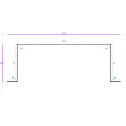 Inox T22 ONYX NOIR MIROIR,...
