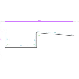 GALVA, 40/10, Dev. 385, Lg. 30