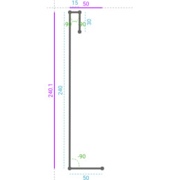 Inox Brossé G220 304L,...