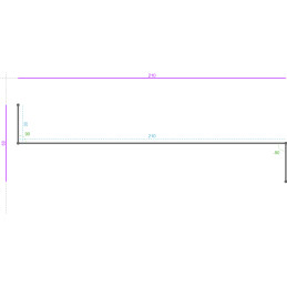 ALUMINIUM Prélaqué Ral 9003...