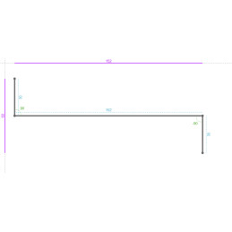 ALUMINIUM Prélaqué Ral 9003...