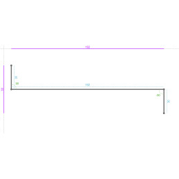 ALUMINIUM Prélaqué Ral 9003...