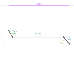 ACIER PostLaqué 2Faces 9001...