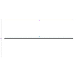 ALUMINIUM PostLaqué 2Faces...