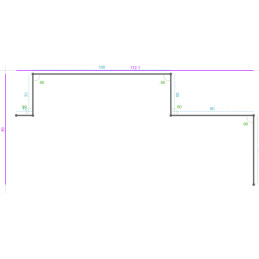 ALUMINIUM Prélaqué Ral 9005...