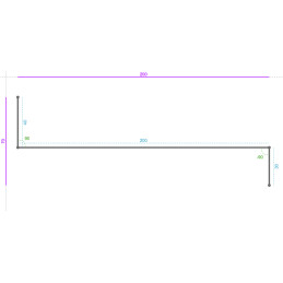ACIER PostLaqué 2Faces 9002...