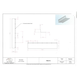 ALUMINIUM Brut, 15/10, Pièce 1