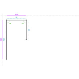 CORTEN (livré non-rouillé),...