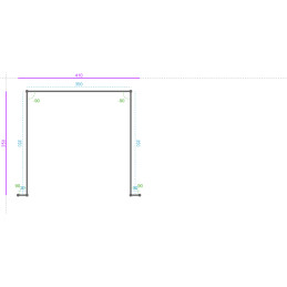 ALUMINIUM Prélaqué Ral 7024...