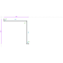ALUMINIUM Prélaqué Ral 7024...