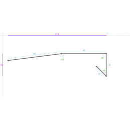 ALUMINIUM Prélaqué Ral 7022...