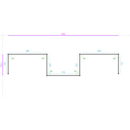 GALVA, 40/10, Dev. 948, Lg....