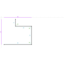 ACIER PostLaqué 1Face 9010...