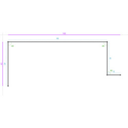 ALUMINIUM Prélaqué Sablé...