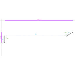 ALUMINIUM Prélaqué Sablé...