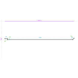 CORTEN (livré non-rouillé),...