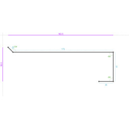 ACIER Prélaqué RAL 7022,...