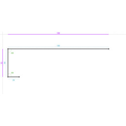 ACIER Prélaqué RAL 7022,...