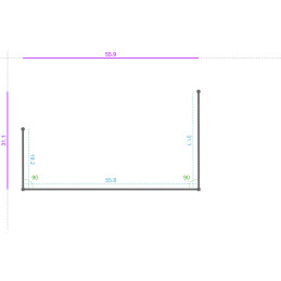 ALUMINIUM Prélaqué Ral 1247...