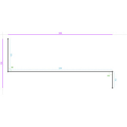 ACIER PostLaqué 1Face 9010...
