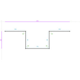 ACIER Brut, 40/10, Dev....