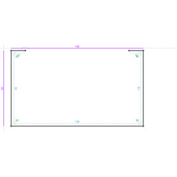 GALVA PostLaqué 1Face 7016...