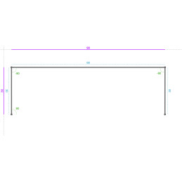 ACIER PostLaqué 2Faces 7016...