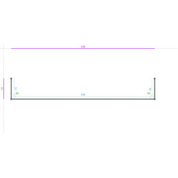 ALUMINIUM Prélaqué Ral 9010...