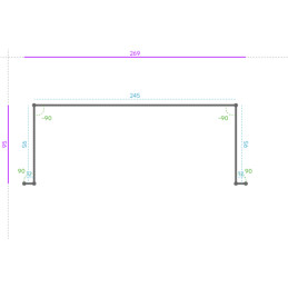 ALUMINIUM Prélaqué Ral 1013...