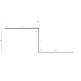 ALUMINIUM PostLaqué 1Face...