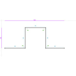 ACIER Brut, 60/10, Dev....