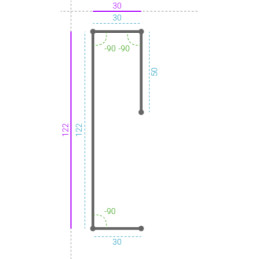 ALUMINIUM Prélaqué Ral 7015...