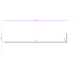 ALUMINIUM Brut, 10/10, Dev....