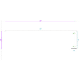 ALUMINIUM Prélaqué Sablé...