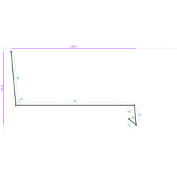 ALUMINIUM Prélaqué Sablé...