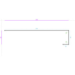 ALUMINIUM Prélaqué Ral 7021...