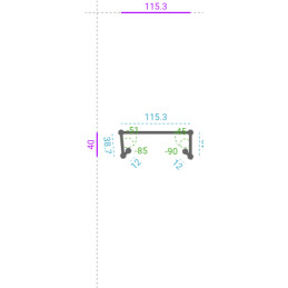 ALUMINIUM Prélaqué Ral 7016...