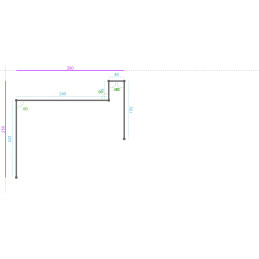 ALUMINIUM Prélaqué Sablé...