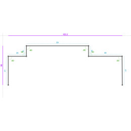Inox Brossé G220 304L,...