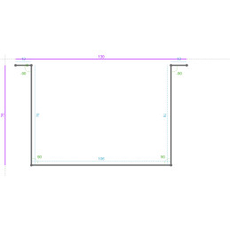 Inox Brossé G220 304L,...